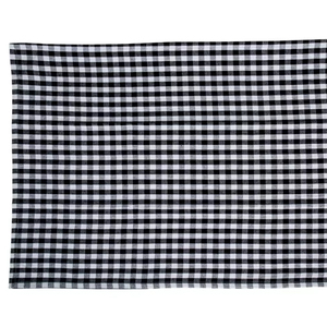 100% Cotton Golf <b>Stripe</b> Pattern Kitchen <b>Towel</b> Quick-Dry Water Absorbent Sustainable for Home Use Blue Checkered Woven Technics - Product Image 1