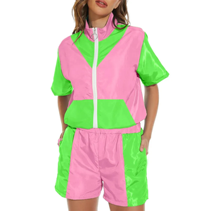 Chándales Deportivos para Mujer de Talla Grande, Diseño Nuevo, Cierre Completo, Tejido de Punto Ligero, Manga Larga, Impermeable, Transpirable, Ropa de Calle - Product Image 1