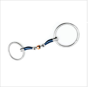 Nouveauté : mors de cheval en acier inoxydable recouvert de caoutchouc, embouchure douce et confortable - Product Image 4