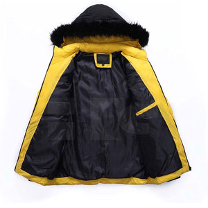 Veste d'hiver chaude d'extérieur Veste matelassée en duvet Vente directe d'usine Veste matelassée à bulles pour hommes - Product Image 3