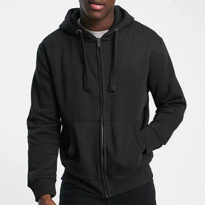 Sudadera con Capucha de Felpa Gruesa para Hombre, Sudadera con Capucha Personalizada para Hombre, 100% Algodón, con Cierre, Proceso de Alta Calidad, Impex - Product Image 1