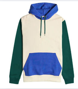 เสื้อฮู้ดผู้ชายแบบถัก สวมใส่สบาย ลายบล็อกสี สำหรับผู้ชาย - Product Image 4