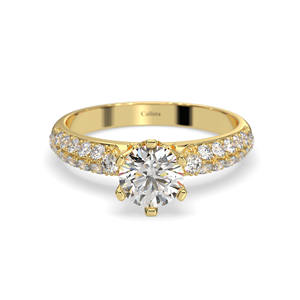 Anillo de Oro Amarillo de 10K de Alta Calidad, Nuevo, para Mujer, Oro Sólido Real, Joyería, Regalo para Mujer, Fabricante de Vietnam - Product Image 5