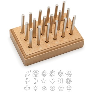 Juego de Sellos Decorativos de 18 Herramientas para Joyería - Product Image 1