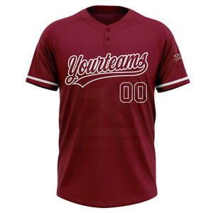 Nuevo Diseño Unisex de Alta Calidad, Jersey de Béisbol Personalizado, Color Personalizado, 100% Poliéster, Conjuntos a Precio Económico, Venta al por Mayor, Jersey de Béisbol 2026 - Product Image 6