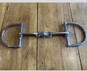 Yüksek kalite paslanmaz çelik Segunda <span class=keywords><strong>3</strong></span> "Dee yüzük Bit alman gümüş düz kenar topu pastil bağlantılı binicilik at ürün - Product Image 1