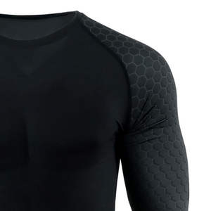 Nouveau design 2026-27 – Rashguard léger pour homme, fabrication usine, impression logo personnalisée, faible MOQ, vêtements de sport pour garçons, OEM - Product Image 6