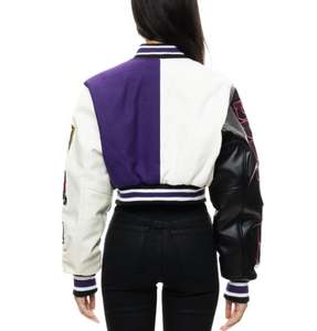 OEM Custom LOGO Sleeve Chenille Embroidery Baseball Vintage Letterman Varsity <b>Jackets</b> for <b>Men</b> - Product Image 3