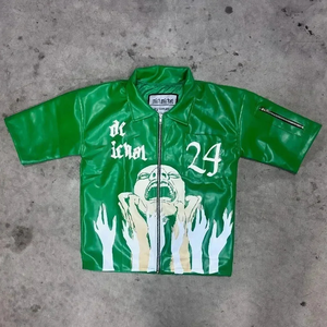 เสื้อเชิ้ตผู้ชายผ้าหนังคุณภาพสูง ปักโลโก้ได้ แขนยาว กระดุมเขาสัตว์ ไซส์ใหญ่ เป็นมิตรกับสิ่งแวดล้อม ระบายอากาศได้ดี แห้งเร็ว สำหรับฤดูหนาว - Product Image 2