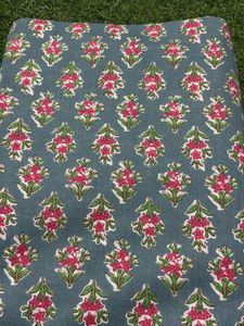 Frolic ชุดเดรสผ้าคอตตอนเนื้อนุ่มพิมพ์ลายตกแต่งบ้านฐานสีเทาสวยเก๋สไตล์โบฮีเมียนสดใส - Product Image 5