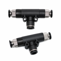 Générateur de vide à échappement latéral VUH05-44J, aspiration d'entrée 4 mm, port d'échappement externe 6 mm, éjecteur d'air pneumatique pour système de vide