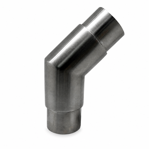 ALLWIN 50165 304 316 Stainless Steel 135 Degree Round Tube Joiner Connector 38.1 42.4 50.8mm - Product Image 1