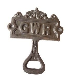 Abridor de botellas Vintage GWR de hierro fundido, herramienta de barra, el mejor regalo para promoción, Abrebotellas de Metal superventas para tapas de champán y cerveza - Product Image 1