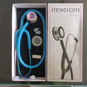Mecânica dourado stetoscópio médico médico, estetoscópio, sino e diafragma de coração brilhante - Product Image 2