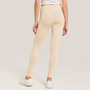 กางเกงเลกกิ้งเล่นยิมของผู้หญิงเอวกลางระบายอากาศได้ดีมีขนาดเลือกสีสำหรับออกกำลังกายแบบลำลอง - Product Image 4