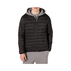 Veste d'hiver décontractée pour hommes col montant compressible légère résistante à l'eau avec fermeture à glissière disponible - Product Image 4