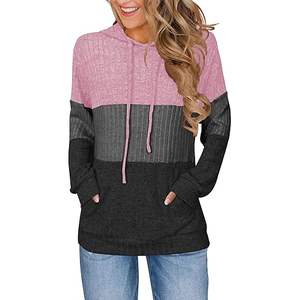 Sudadera con Capucha Completa para Mujer, Sudadera con Capucha de Manga Larga, Sudadera Gruesa 100% Algodón, Chaqueta con Bolsillos - Product Image 1