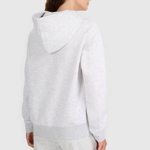 Último Jersey gris Premium personalizado, Sudadera con capucha clásica con hombros caídos para mujer, sudaderas con capucha en blanco antiarrugas y transpirables para mujer - Product Image 1