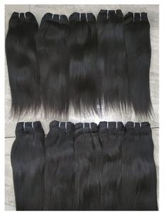 Vendedores de cabello virgen indio crudo sin procesar natural al por mayor paquetes de cabello alineado con cutícula sin procesar 100% cabello indio crudo humano - Product Image 3