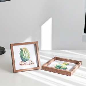 Cadre photo en bois bricolage Affichage minimaliste Guide PDF fait à la main Téléchargement étape par étape Image disponible - Product Image 1