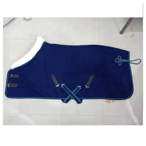 Alfombra de lana de invierno con logotipo personalizado con relleno de algodón, forro de nailon, cómoda y duradera para refrigeración de caballos a muy buen precio - Product Image 3
