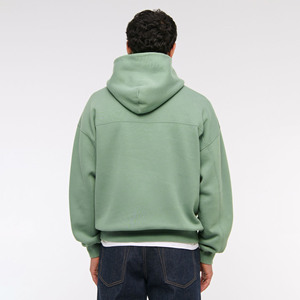 Sweat à capuche thermique de haute qualité 100% coton éponge française sweats à capuche surdimensionnés de luxe en molleton personnalisé - Product Image 5