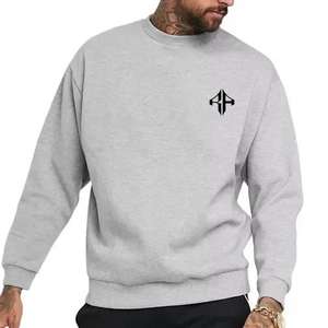 Sudaderas personalizadas con cuello redondo para hombre Prima de alta calidad 100% algodón Ropa informal Buen DISEÑO DE ATLANTIC - Product Image 2