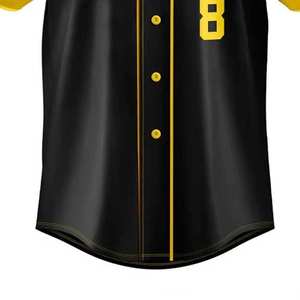 Uniformes de Béisbol Baratos al por Mayor, Camisetas Personalizadas para Equipos, Uniformes de Béisbol Juveniles, Diseño Personalizado, Ropa de Equipo al por Mayor - Product Image 6
