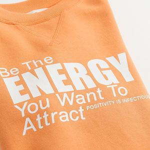 Nuevo diseño de impresión personalizada mujeres unisex de gran tamaño de lana de algodón cuello redondo pulóver sudaderas - Product Image 6