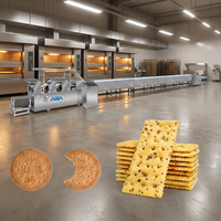 Équipement compact clé en main pour la production de biscuits 50-80 kg/h, ligne automatique personnalisée OEM ODM pour les petits fabricants alimentaires