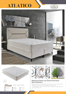 Moderno europeo antialérgico/bacteriano Atlatico modelo ropa de cama para el hogar Hotel dormitorio sala de estar escuela hospitales apartamento - Product Image 2