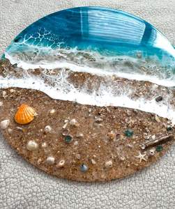 กรอบรูปทำมือทรงสี่เหลี่ยมผืนผ้าจากกระดูกควาย ดีไซน์คลื่นทะเล คุณภาพดีที่สุดจาก HF Industries ราคาสุดคุ้ม - Product Image 1