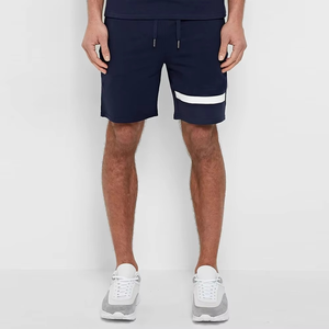 ชุดเสื้อและกางเกงขาสั้นสำหรับผู้ชายชุดเสื้อและกางเกงขาสั้นสีทึบดีไซน์ล่าสุด - Product Image 6