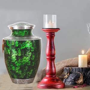 Aluminum Handcrafted Cremation Urn Adult Memorial Funeral Keepsake <b>for</b> Men Women Child and <b>Casket</b> <b>for</b> <b>Ashes</b> Adult Male - Product Image 5