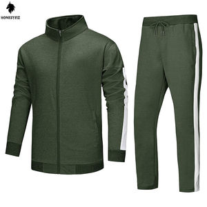 เสื้อฮู้ดแบบสวมหัวทำจากผ้าขนสัตว์สำหรับผู้ชายสไตล์ลำลองมีซิปลายบินสีดำ - Product Image 1