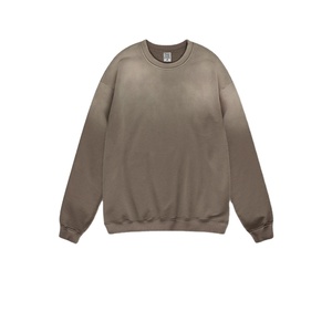 เสื้อสเวตเตอร์สำหรับผู้ชายโอเวอร์ไซส์ล้างได้แบบวินเทจ - Product Image 2