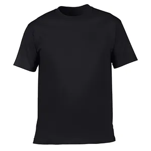 T-shirts coupe régulière pour hommes tissés personnalisés OEM-Commandes en gros polyester/coton à manches courtes de haute qualité - Product Image 1