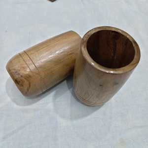 Verre à eau en bois de qualité supérieure, design unique, verre à bière en bois, tasse à boire de bureau, vaisselle - Product Image 1