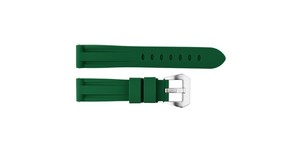 JD6082 Green Waterproof Durable Sports Unisex Smart <b>Watch</b> Band Soft Light Silicone Custom Logo Stainless Steel Buckle 20-26mm - Product Image 4