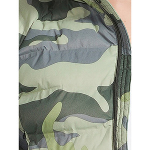 Chaqueta Acolchada Gruesa Unisex de Invierno con Capucha, Abrigo de Punto Cálido Informal para Mujer para Primavera, Chaqueta con Estampado de Camuflaje y Logotipo Personalizado - Product Image 3