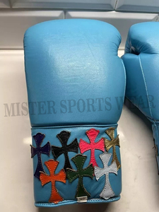 Guantes de Boxeo de Última Moda, Más Vendidos, Diseño Nuevo, Recién Llegados, con Cordones, Guantes de Boxeo Profesionales de Cuero Vacuno Genuino - Product Image 4