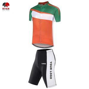 ชุดปั่นจักรยานสำหรับผู้ชายชุดปั่นจักรยานของผู้ชายชุดปั่นจักรยานแบบกำหนดเองแห้งเร็วออกแบบได้ตามต้องการโลโก้ตามต้องการ - Product Image 1