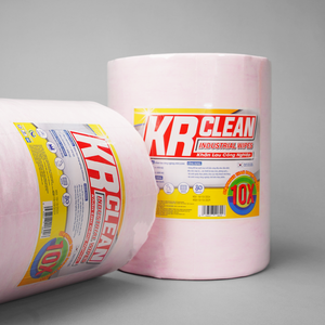 Krclean Chiffons de nettoyage industriels écologiques de haute qualité Serviettes de lavage de voiture sur rouleau Lingettes pour salle blanche de l'usine du Vietnam - Product Image 6