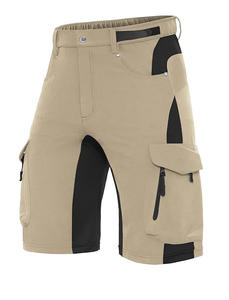 Pantalones cortos elásticos ligeros de secado rápido para hombre al aire libre al por mayor 2024 para senderismo táctico Camping viaje con 6 bolsillos - Product Image 3