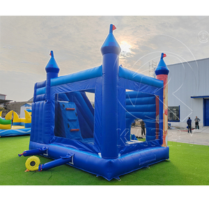สนามเด็กเล่นเป่าลมธีมตัวตลกพร้อมสไลเดอร์ วัสดุ PVC บ้านลมเด็กขนาดใหญ่สำหรับจัดงานปาร์ตี้ให้เช่า - Product Image 4