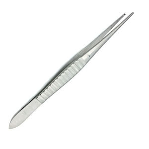 Pince à tissus Debakey MEDIHEAL SURGICAL CORPORATION 1x2 dents, modèle chirurgical pour coton et pansements MSC-H-1344 (vente en gros) - Product Image 5