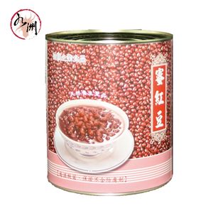 Haricots rouges en conserve - Ingrédients pour Bubble Tea, emballage en conserve, certifié HALAL, prêt à consommer, dense, 3,4 kg, stockage réfrigéré - Product Image 1