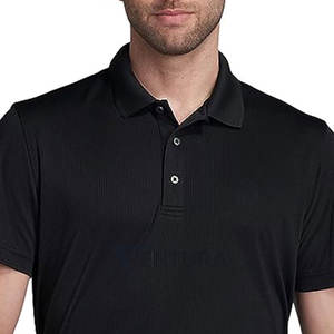 Golf de hombre de diseño único para camisa 100% algodón personalizable Color sólido secado rápido transpirable - Product Image 5