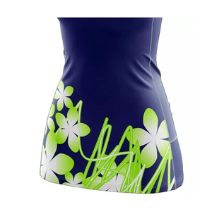 Polyester Sublimation femmes grande taille respirant Sexy vêtements de sport Netball robe uniformes pour le Tennis - Product Image 6