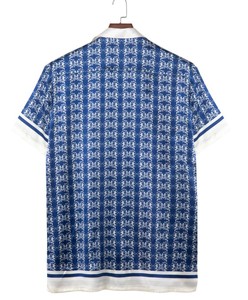 เสื้อเชิ้ตดีไซน์เนอร์สั่งทำพิเศษ 100% แท้ หรูหรา คอปกคิวบา ลายกราฟิก สำหรับผู้ชาย - Product Image 3